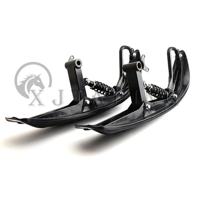 Motorcycle Front Skiboards Winter Snow Sledge For 110cc 125cc 150cc ATV UTV Buggy Electric Quad Go Kart Snowmobile Skiing Track