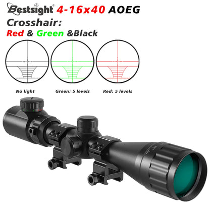 Hunting Riflescope Red&Green Dot Airsoft Rifle