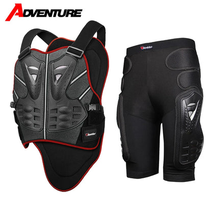 Motorcycle Armor Anti Fall And Anti-collision Knight Vest Outdoor Skiing Armor Vest Armor Pants Off-road Protective Armor