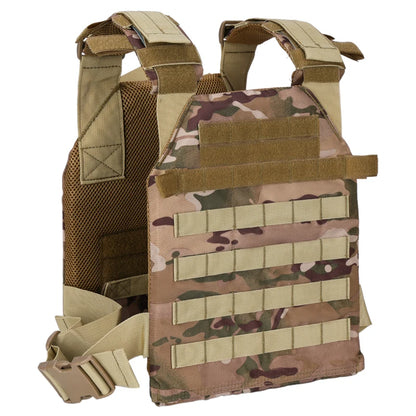 Tactical Molle Vest Breathable Combat Training Vest Outdoor Hunting Air Soft Vests Sports Equipment Weight Bearing Vests