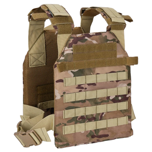 Tactical Molle Vest Breathable Combat Training Vest Outdoor Hunting Air Soft Vests Sports Equipment Weight Bearing Vests