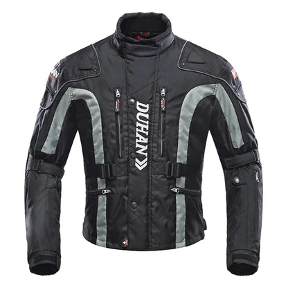 DUHAN Motorcycle Jackets Men Riding Motocross Enduro Racing Jacket Moto Jacket Windproof Coldproof Motorbike Clothing Protection