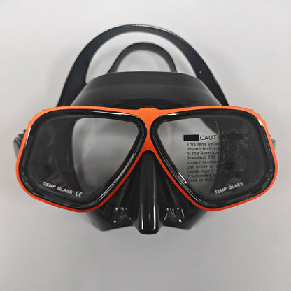 Diving mask Plastic-alloy frame scuba equipment snorkeling goggles Tempered glass