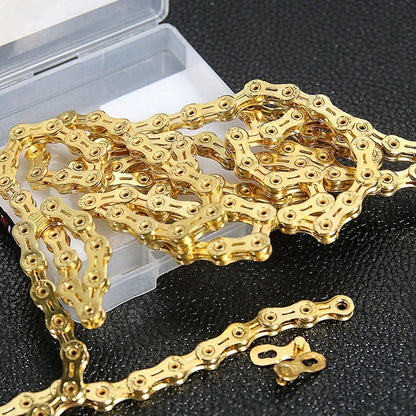 BUCKLOS Bicycle Chain 10v 11v 11EL 11SL Chain 8s 9s 10s 11s 12s Speed Bike Current 116/126 Links High Quality Chain for SHIMANO