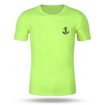 Quick Dry Men Running T-shirt Fitness Sports Top Gym Training Shirt Breathable Jogging Casual Sportswear Men's Breathable 2026