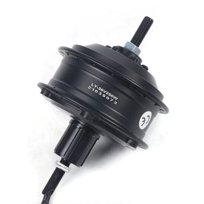 Waterproof Conversion Kit for Electric Bike Rear Wheel Bicycle Hub 36V 250W Drive Rear Cassette Freewheel Motor Brushless Gear