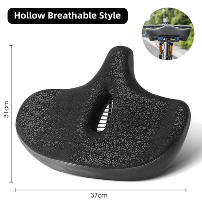 WEST BIKING Widen Bicycle Saddle Ergonomic Thick Comfortable Bike Saddle Shock Absorbtion MTB E-Bike Cushion Bicycle Accessories