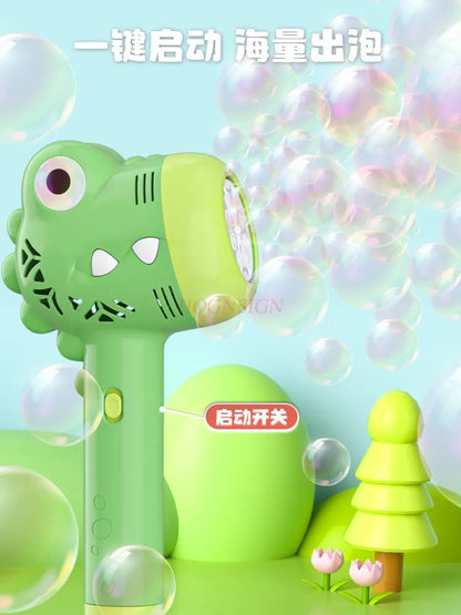 Children's Bubble Machine Girls Fully Automatic Handheld New Electric Boys' Toy Gun Supplement